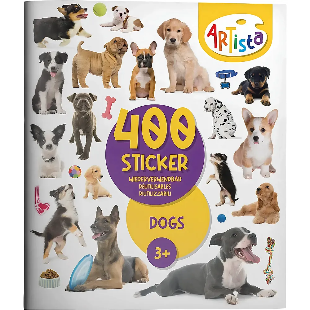 Artista Stickerbuch Hunde | Tattoos & Stickers