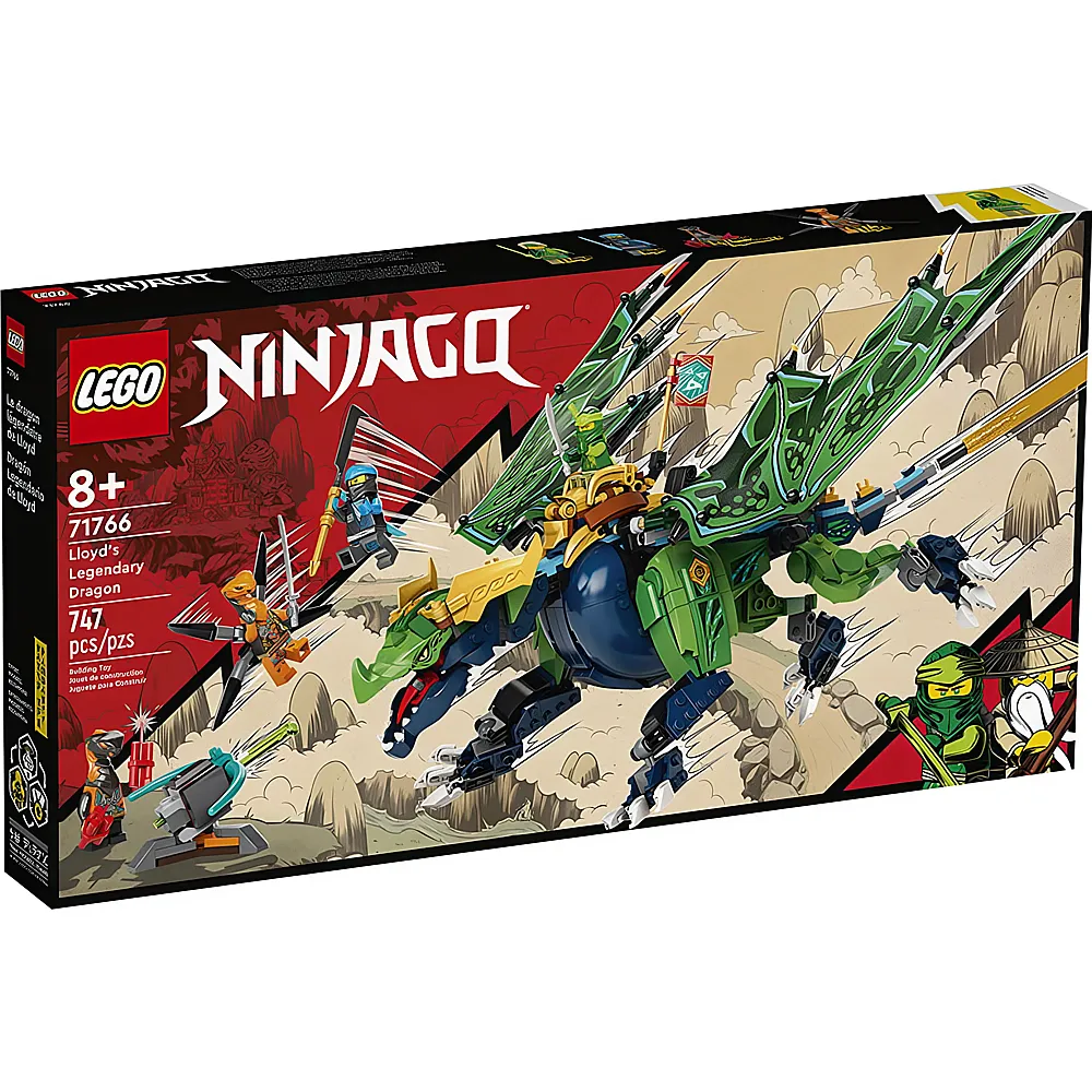 LEGO Ninjago Lloyds legend�rer Drache 71766