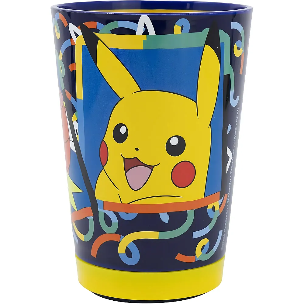 Stor Pok�mon Kippsicherer Kunststoffbecher - 470 ml