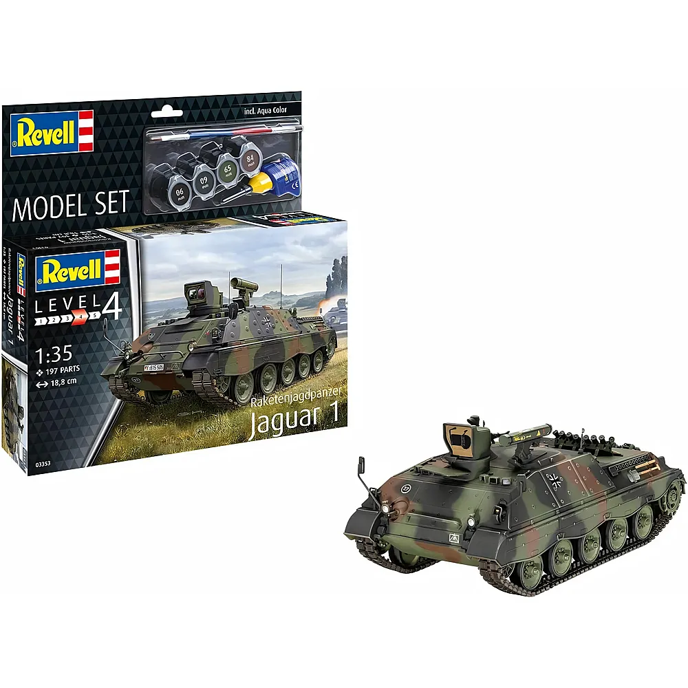 Revell Model Set Raketenjagdpanzer Jaguar 1