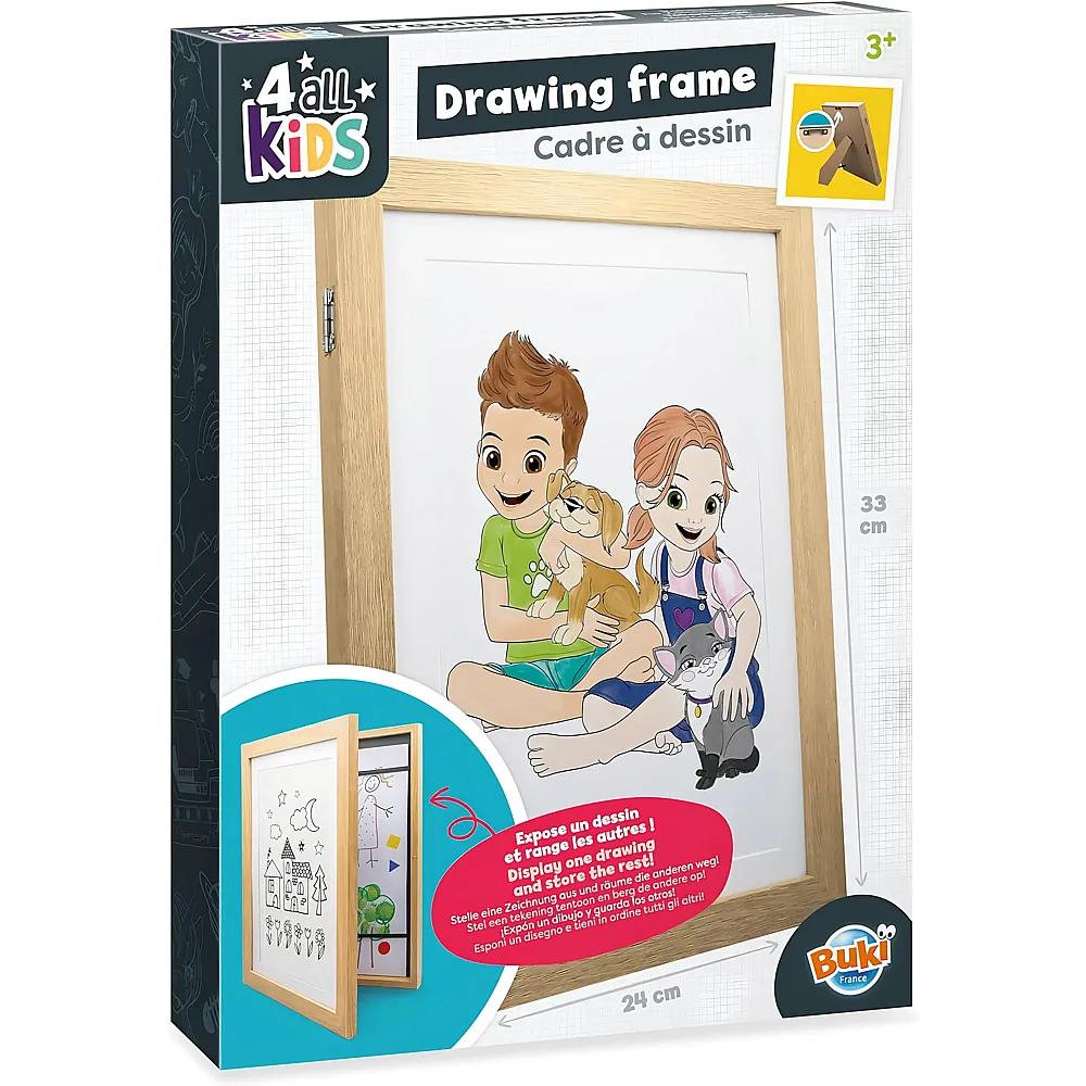 Buki Kinderkunst Bilderrahmen A4