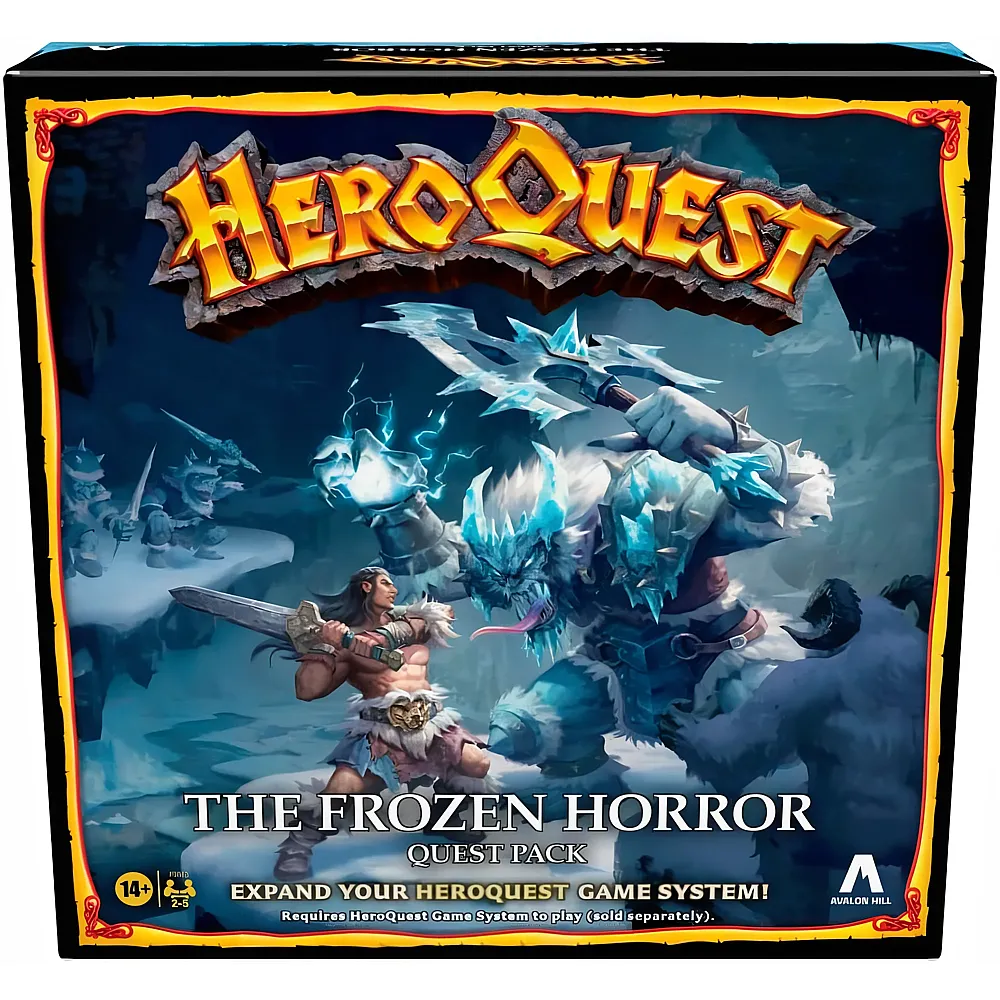 Avalon Hill HeroQuest The Frozen Horror Quest-Pack - Englisch