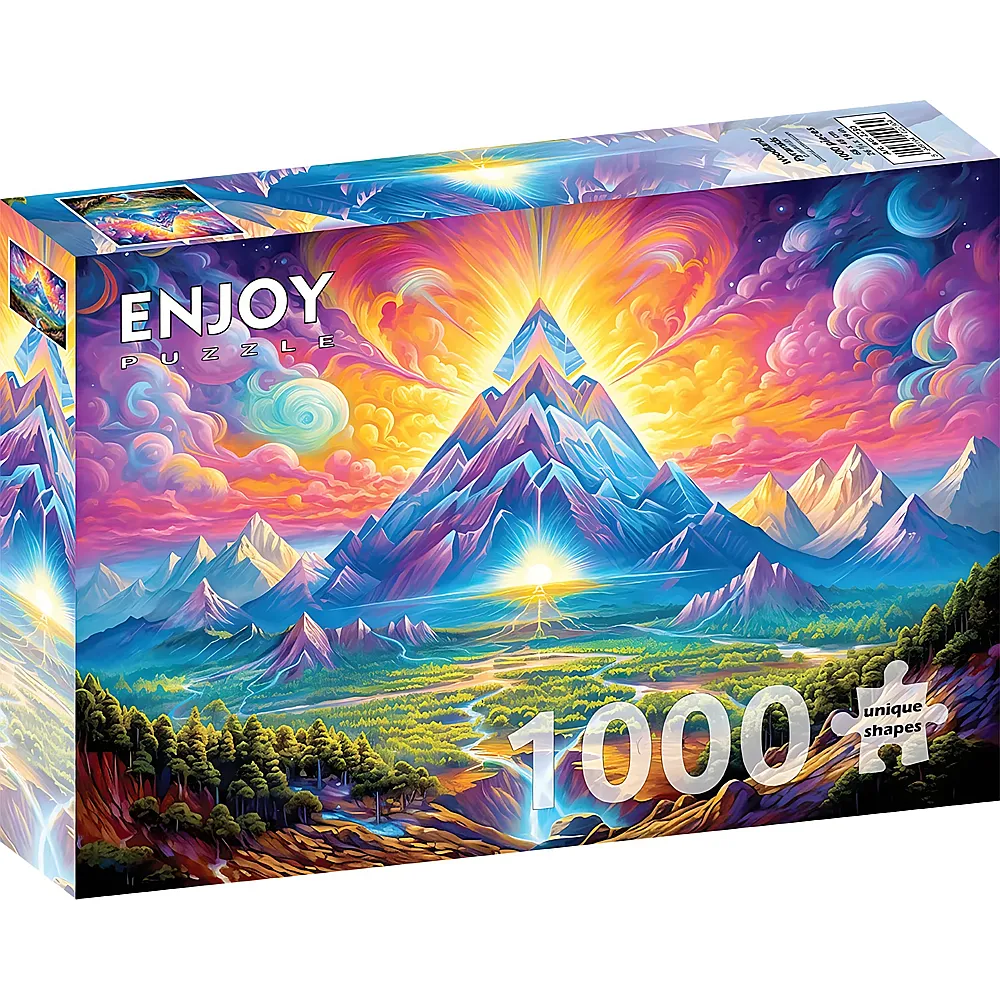 Enjoy Puzzle Wald-Pyramiden - 1000 Teile