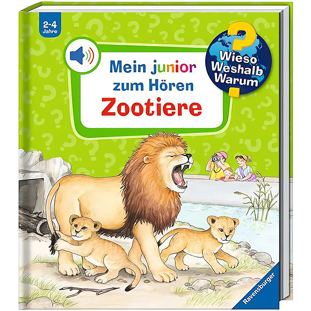 Ravensburger Wieso Weshalb Warum Junior zum Hren: Zootiere