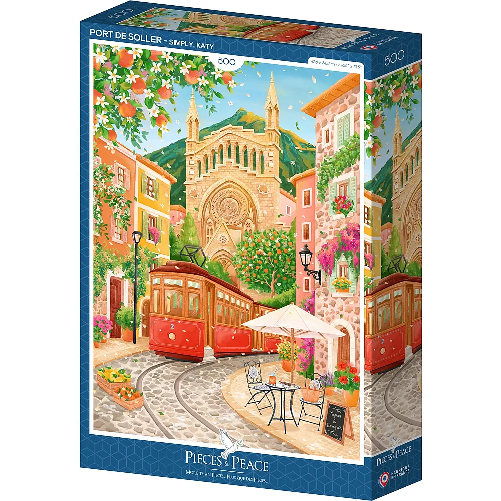 Pieces & Peace Puzzle Katy Simply Hafen von Sller 500Teile