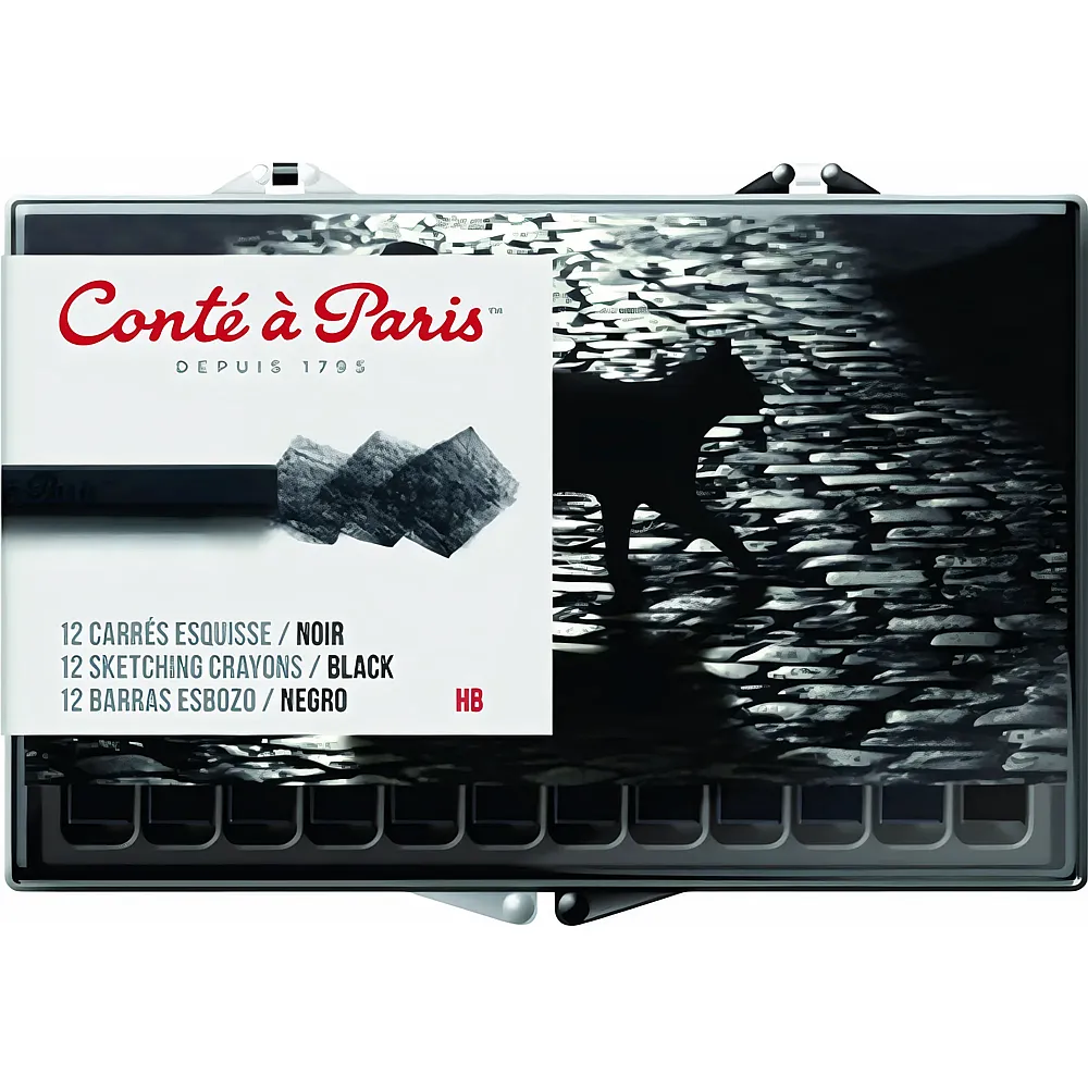 Conte A Paris Conte Carre Schwarz HB - Suche