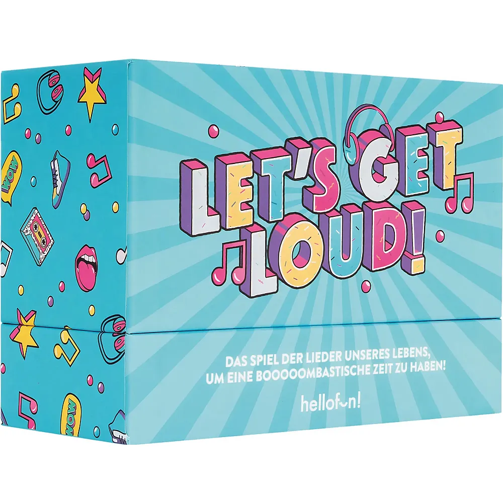 HUCH Spiele Let's get loud DE