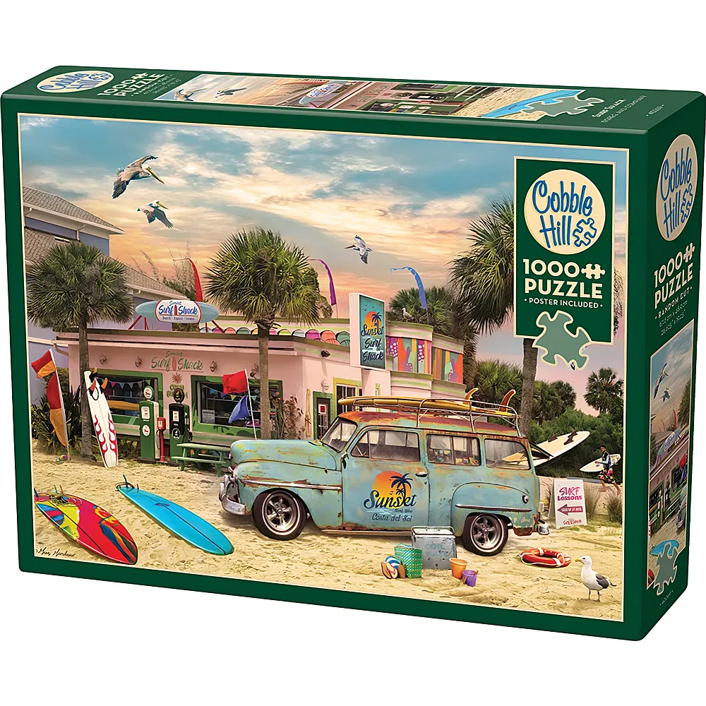 Cobble Hill Puzzle Cabane de Surf - 1000 Teile
