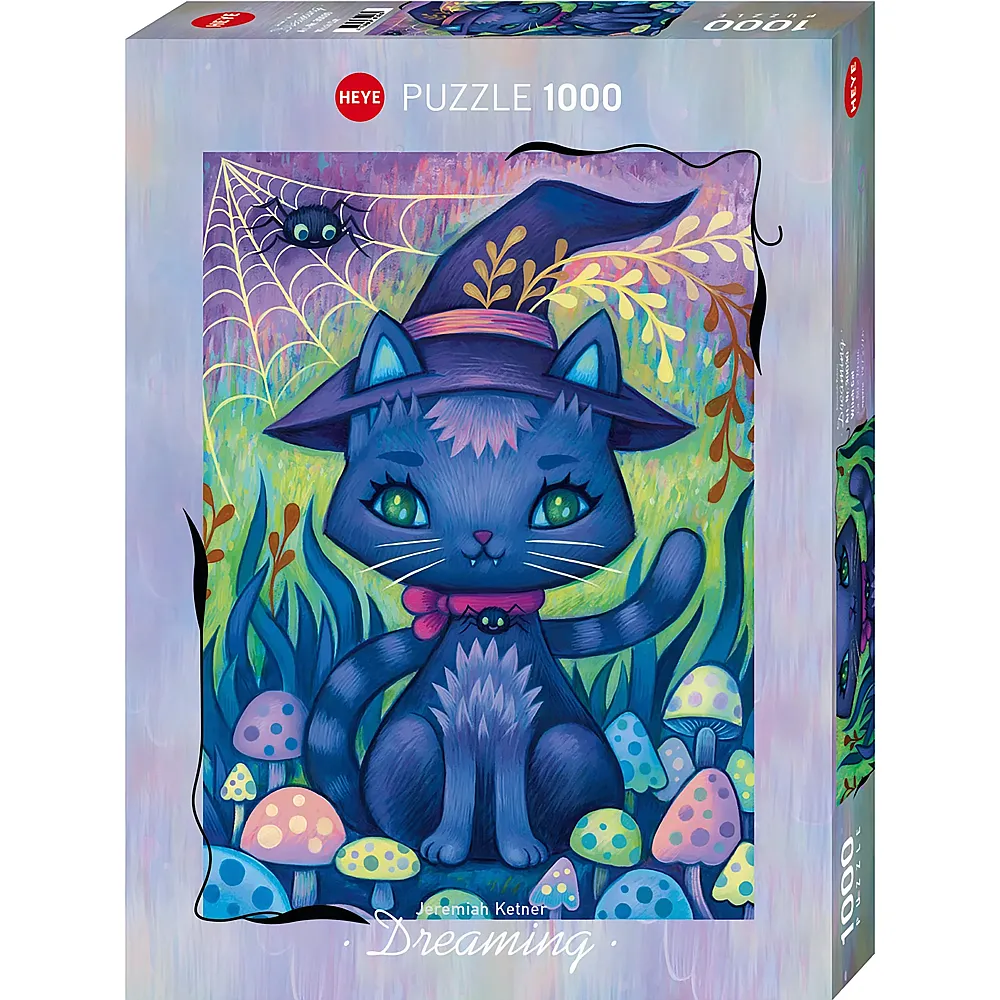 Heye Puzzle Jeremiah Ketner Witch Cat - 1000 Teile