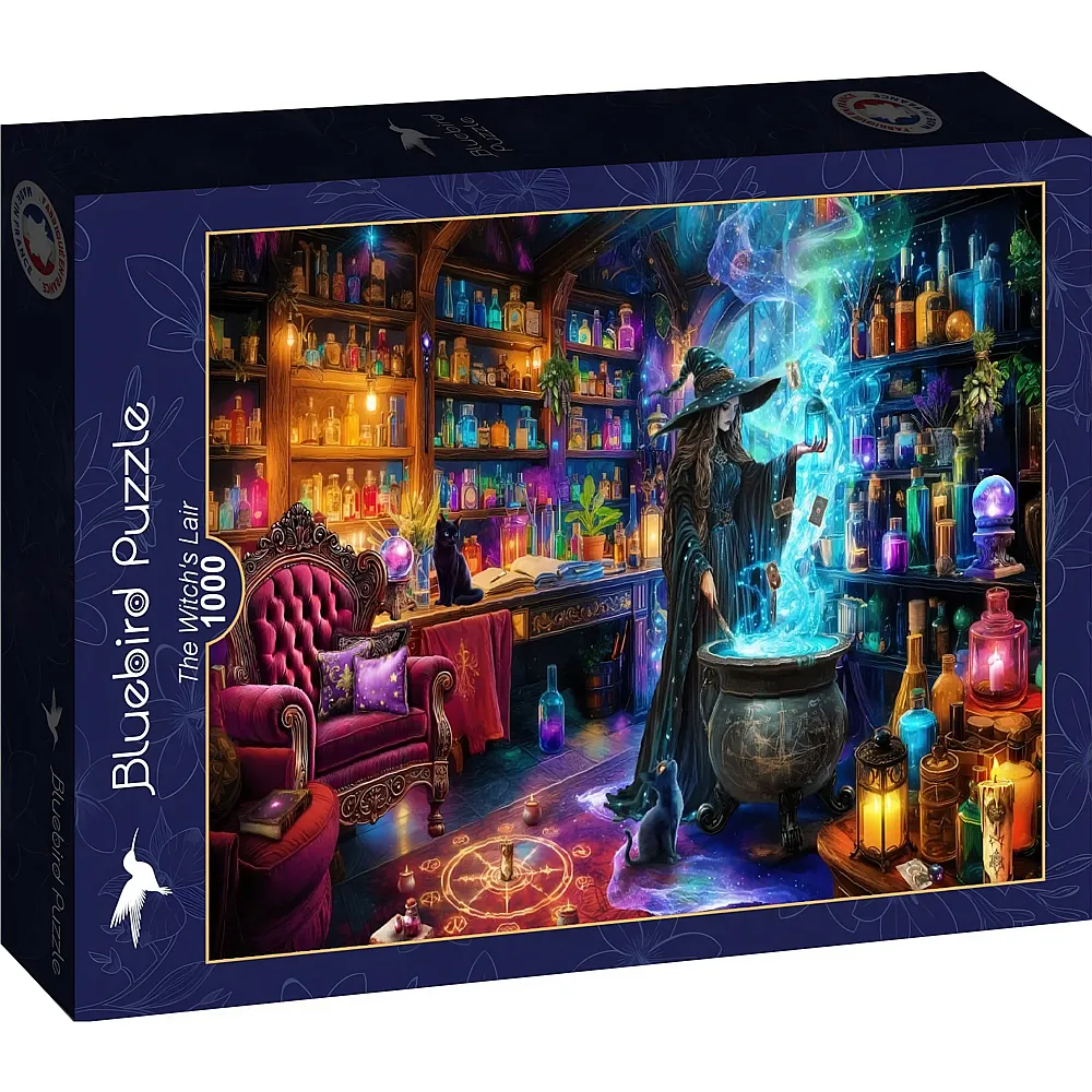 Bluebird Puzzle The Witch's Lair - 1000 Teile