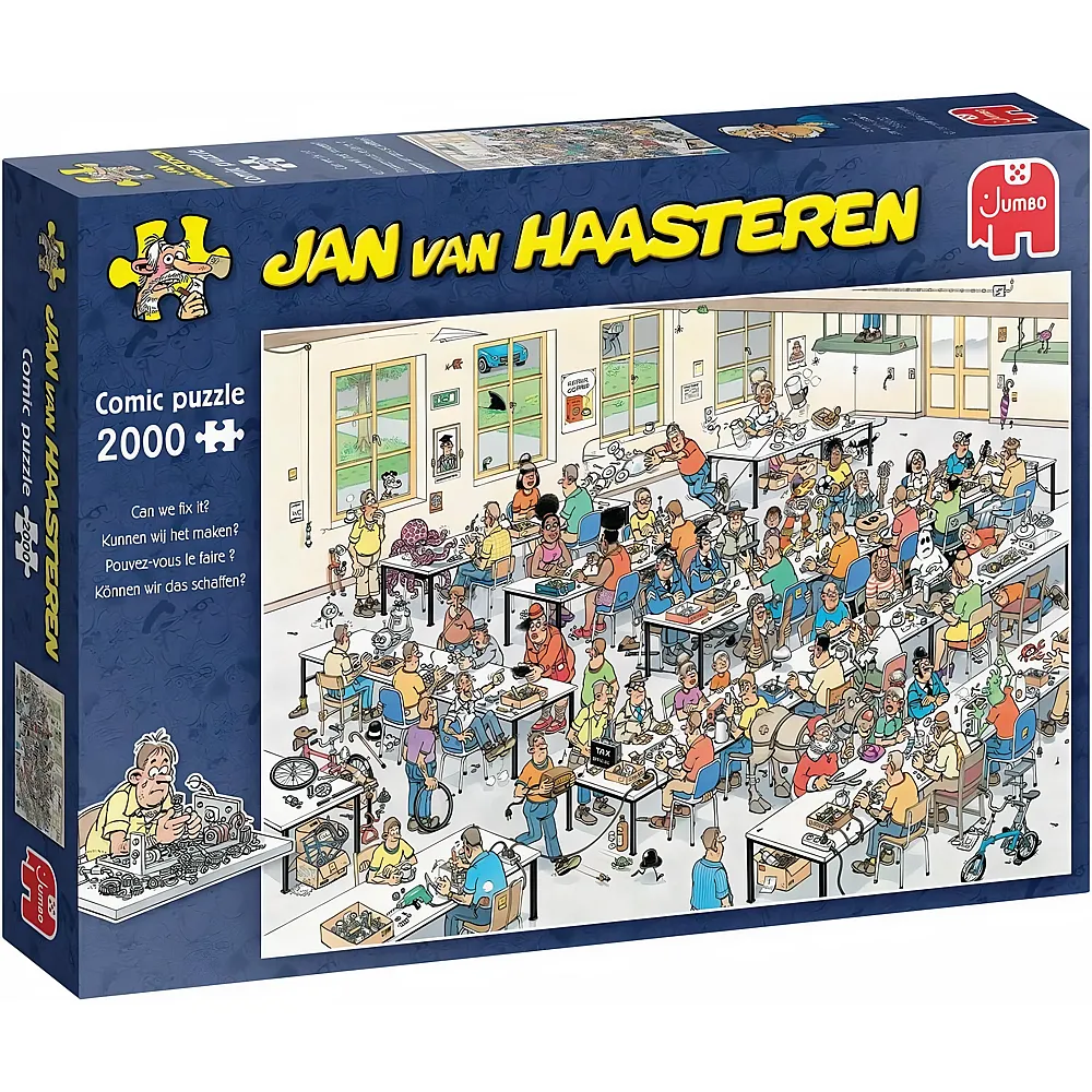 meinspielzeug � Jumbo Puzzle K�nnen wir es machen - 2000 Teile | Puzzle 2000 Teile