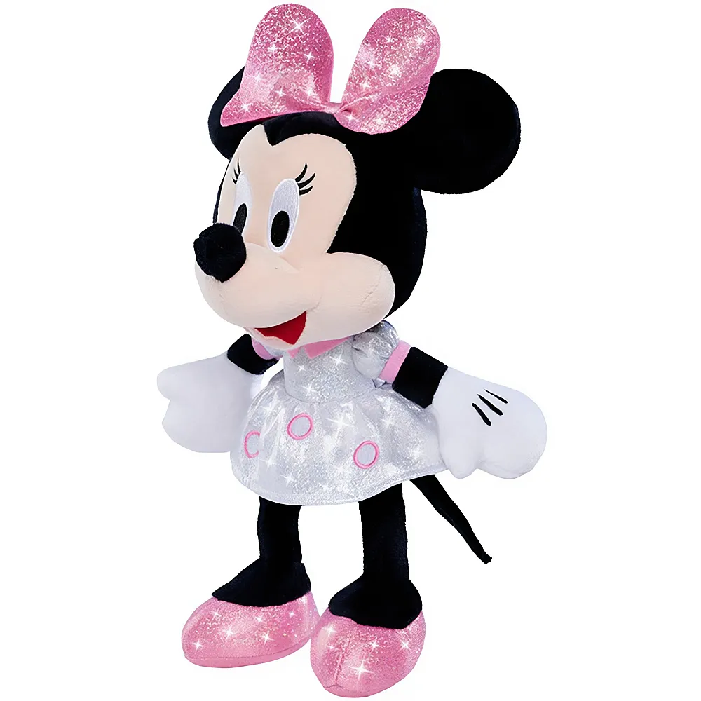 Simba Plsch Sparkly Minnie Mouse 25cm