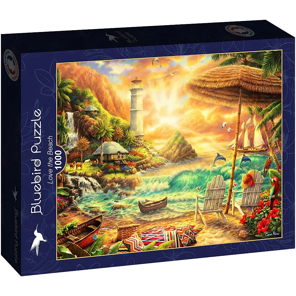 Bluebird Puzzle Love the Beach - 1000 Teile