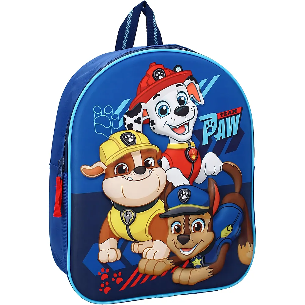 Vadobag Paw Patrol 3D Rucksack Welpen beim spielen