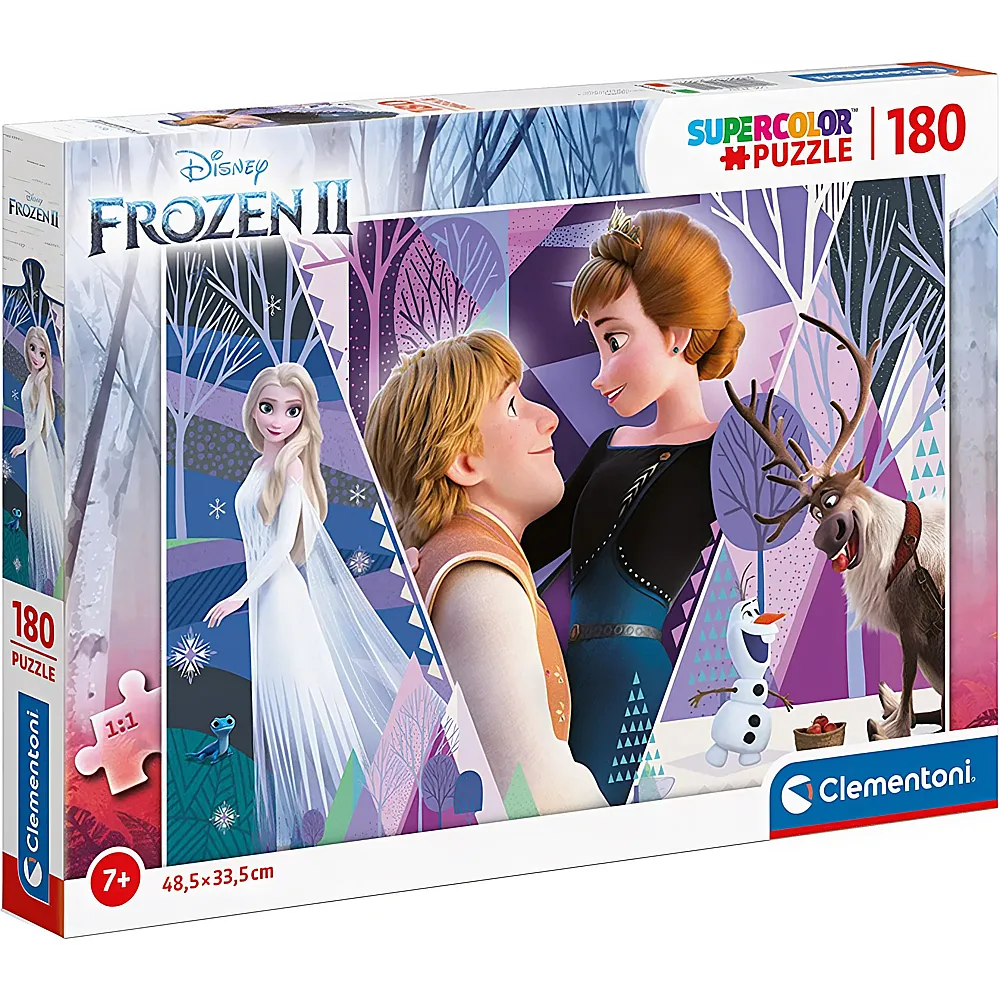 Clementoni Puzzle Supercolor Disney Frozen 2 180Teile