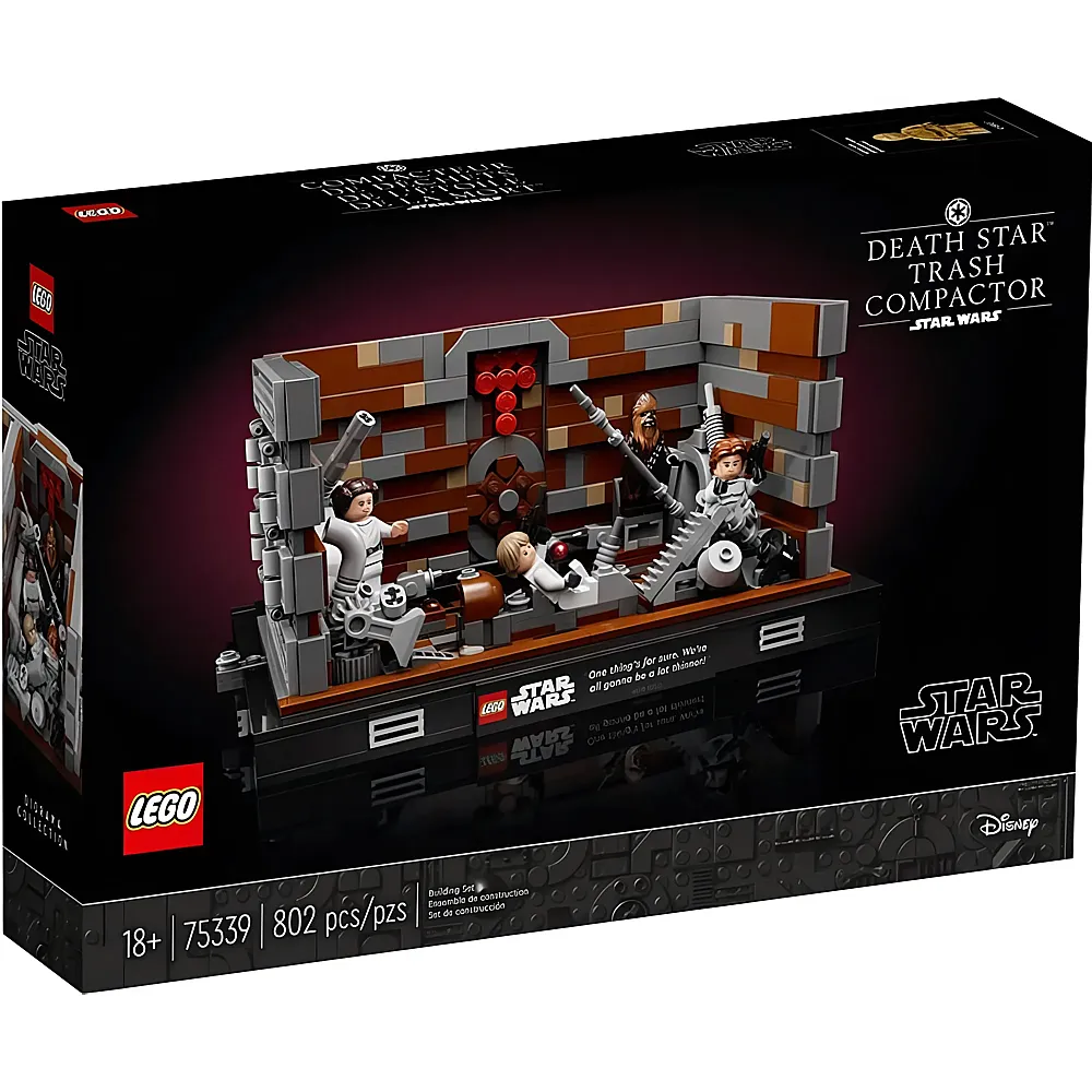 LEGO Star Wars Mllpresse im Todesstern - Diorama 75339