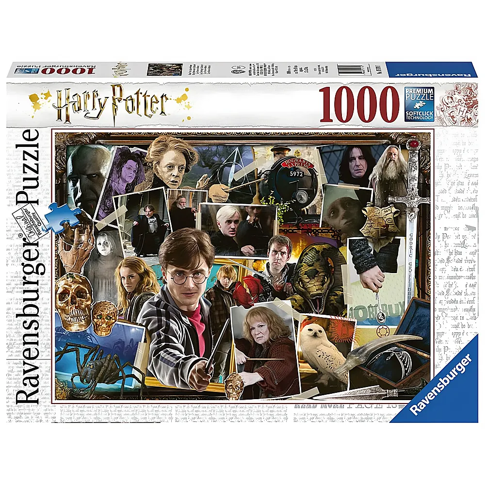 Ravensburger Puzzle Harry Potter gegen Voldemort 1000Teile