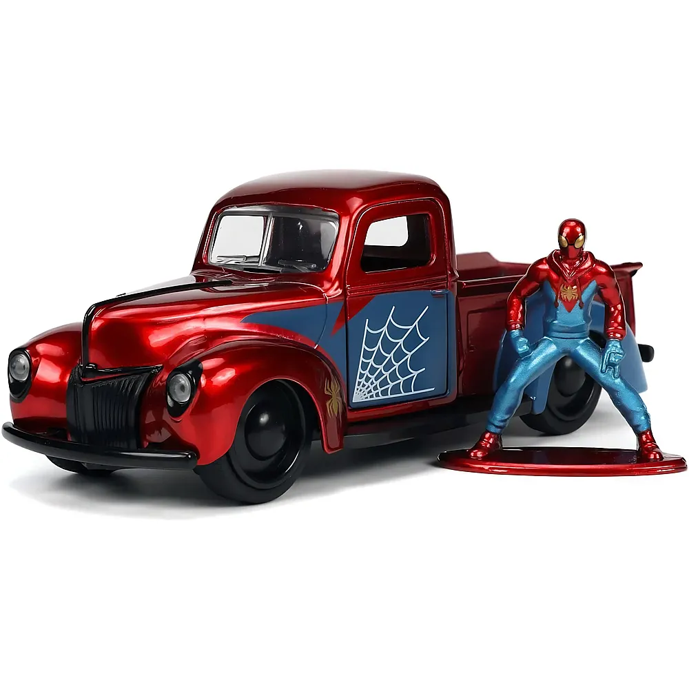 Jada 1:32 Marvel 1941 Ford Pick Up Spiderman