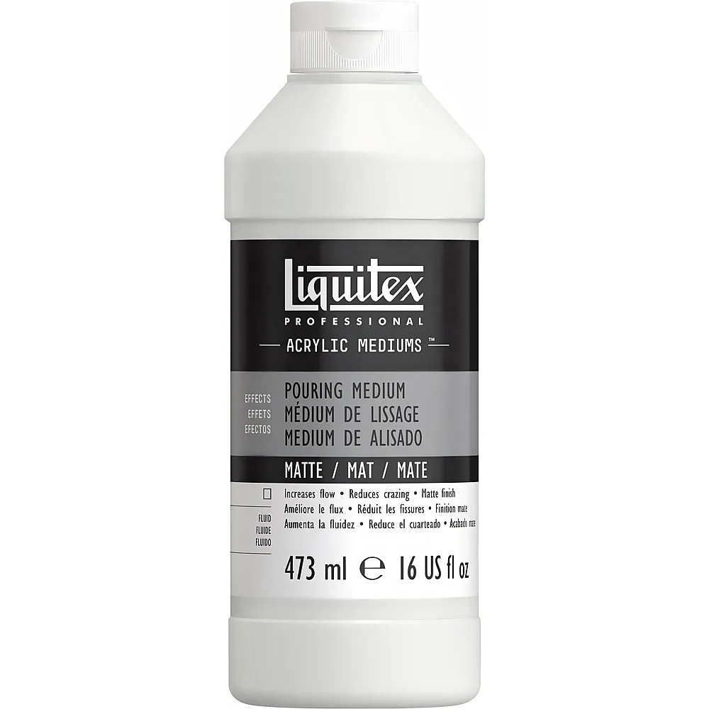 Liquitex Lqx Acryl Mattes Giessmedium - 473 ml - Farbe & Kreide