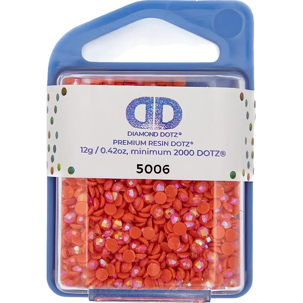 Diamond Dotz Diamond Painting Steine Rot AB Sparkle