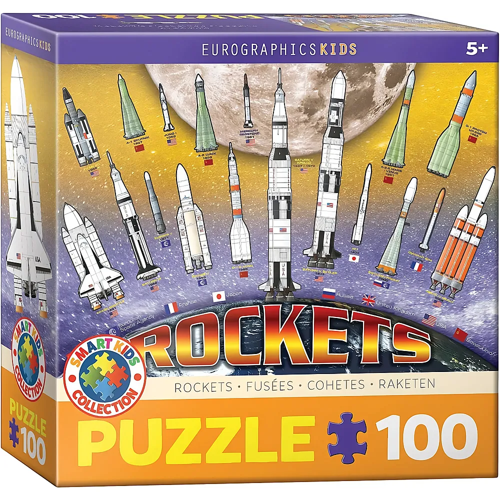 Eurographics Puzzle Rockets - 100 Teile | Puzzle 10-104 Teile