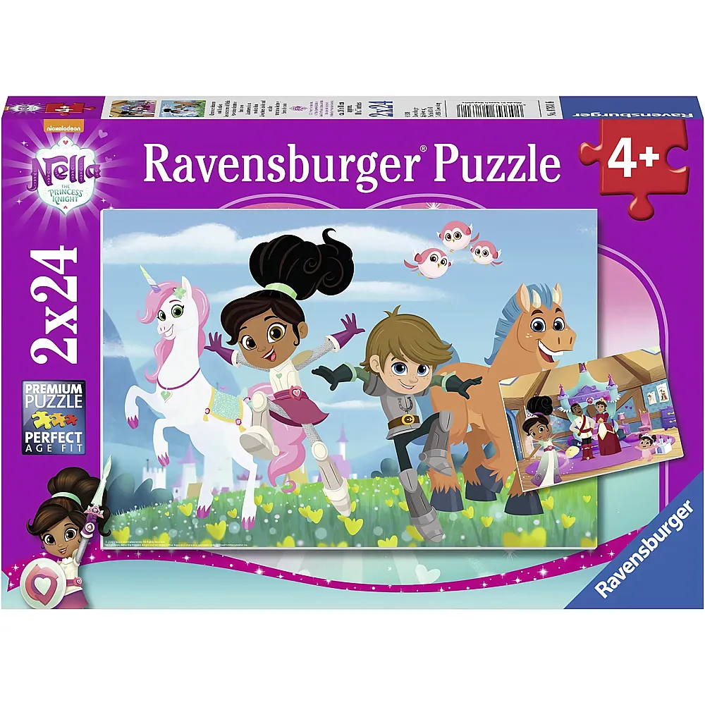Ravensburger Puzzle Nella The Princess Knight - 24 Teile