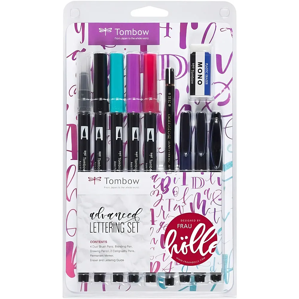 Tombow Lettering Set Advanced - 9 Teile