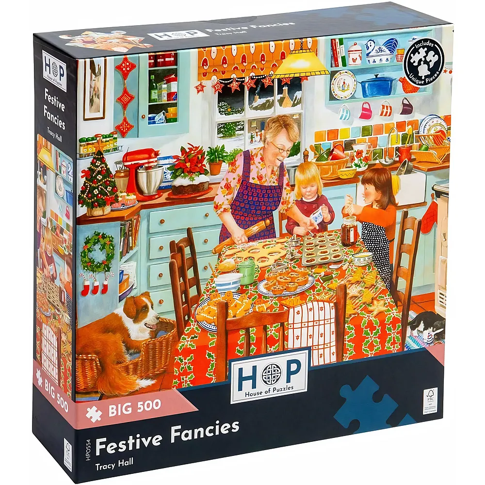 HOP - House of Puzzles Festliche Phantasien 500Teile