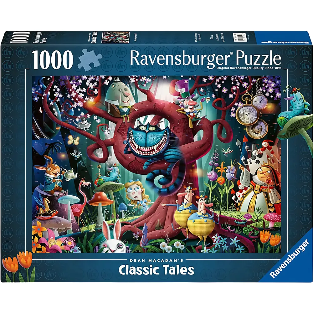 Ravensburger Puzzle Fast jeder ist verr�ckt - 1000 Teile