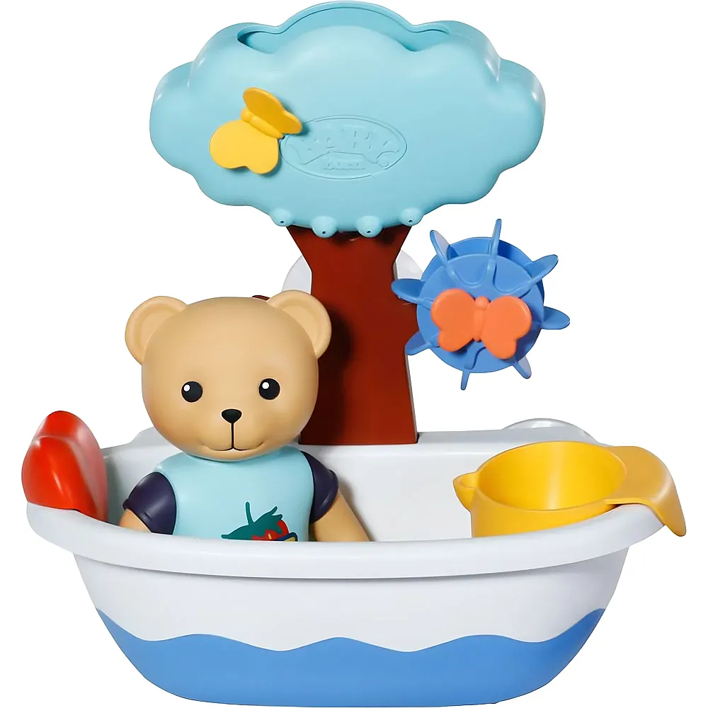 Zapf Creation Baby Born Badewanne mit Teddy | Badespielzeug