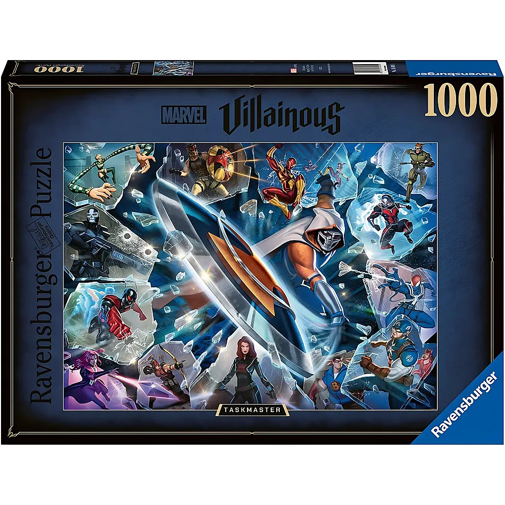 Ravensburger Puzzle Marvel Villainous Taskmaster - 1000 Teile