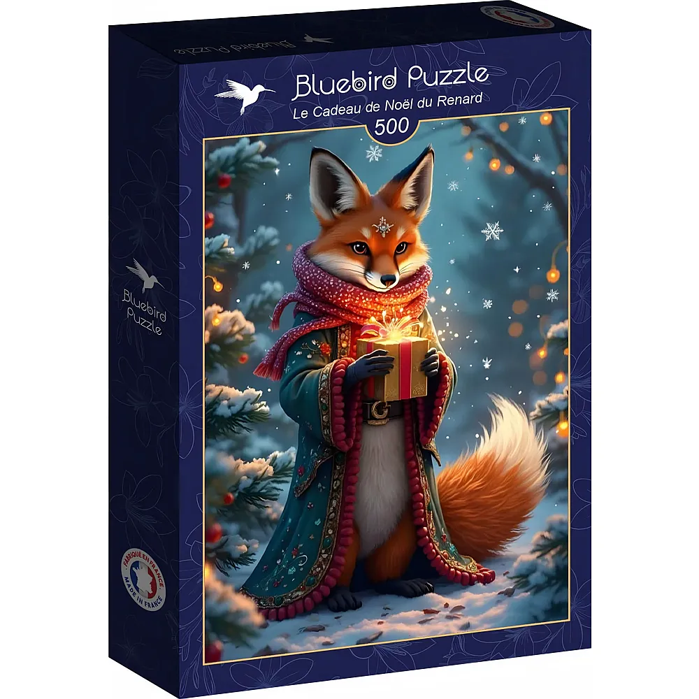 Bluebird Puzzle Das Weihnachtsgeschenk des Fuchses - 300 Teile