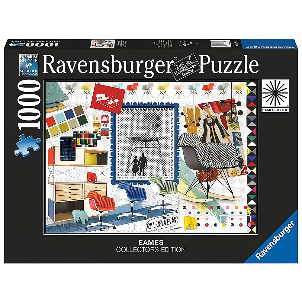 Ravensburger Puzzle Eames Design Spectrum 1000Teile