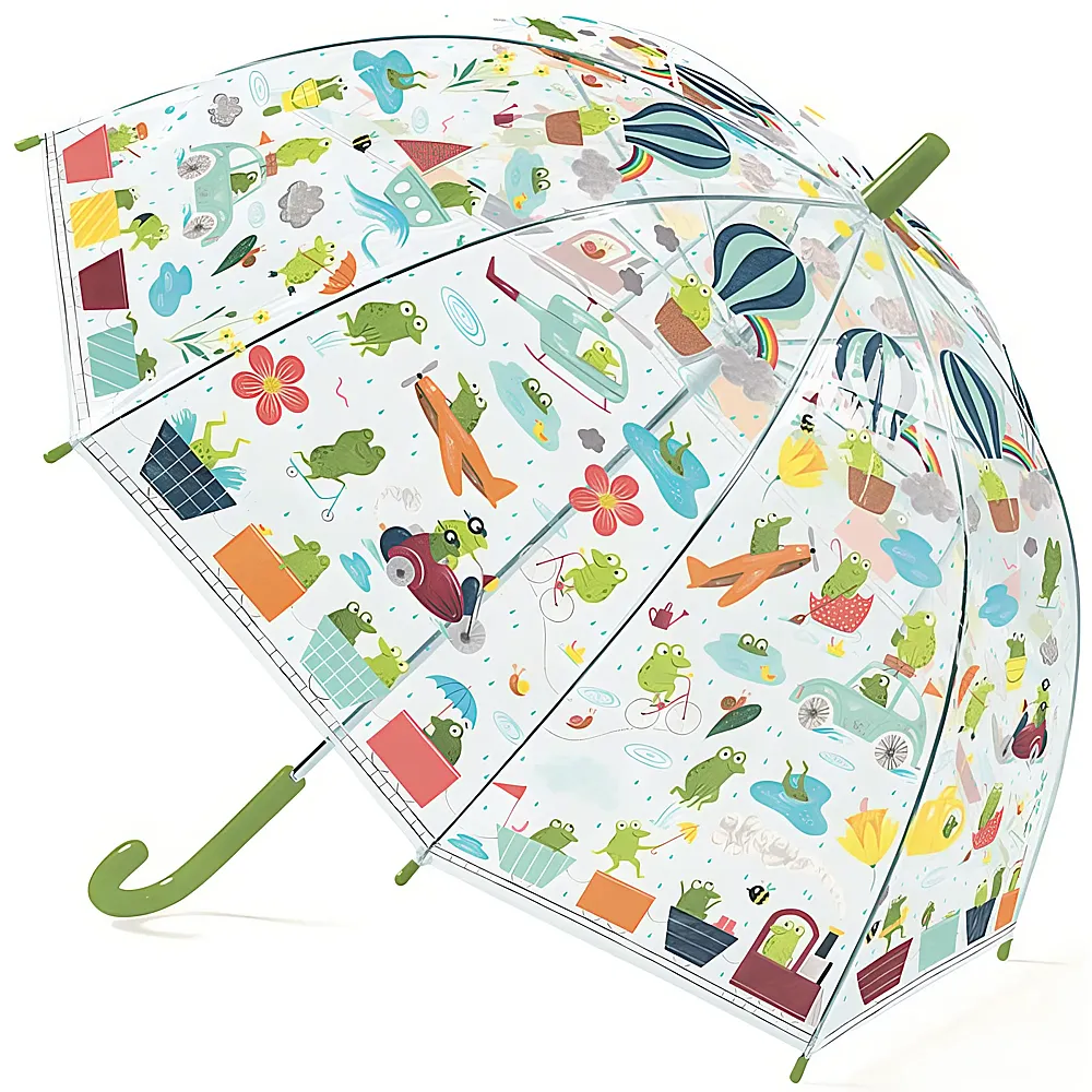 Djeco Dekoration Regenschirm Frsche 70cm | Accessoires