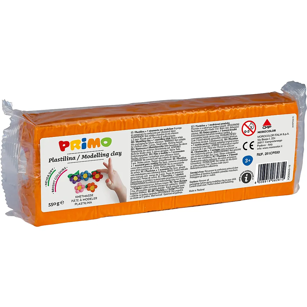 Primo Knetmasse Orange - 550 g