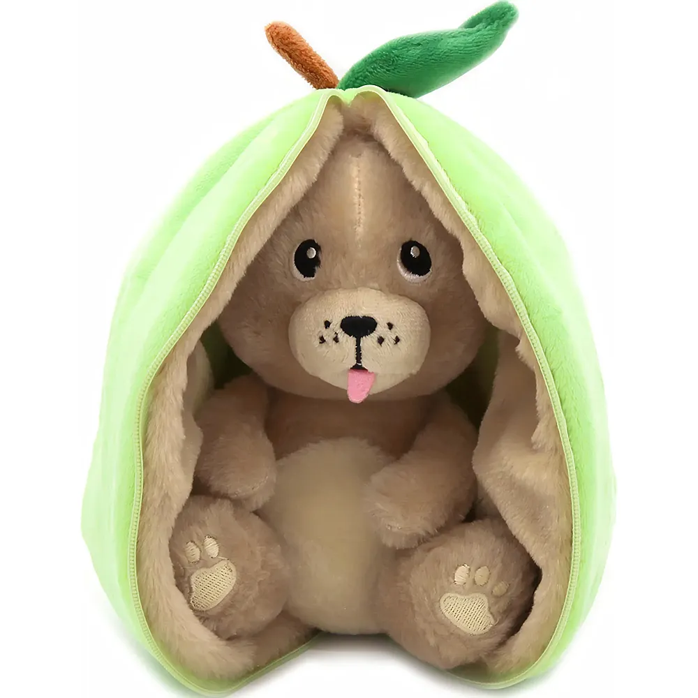 Les D�glingos Flipetz Crocket der Hund und Apfel