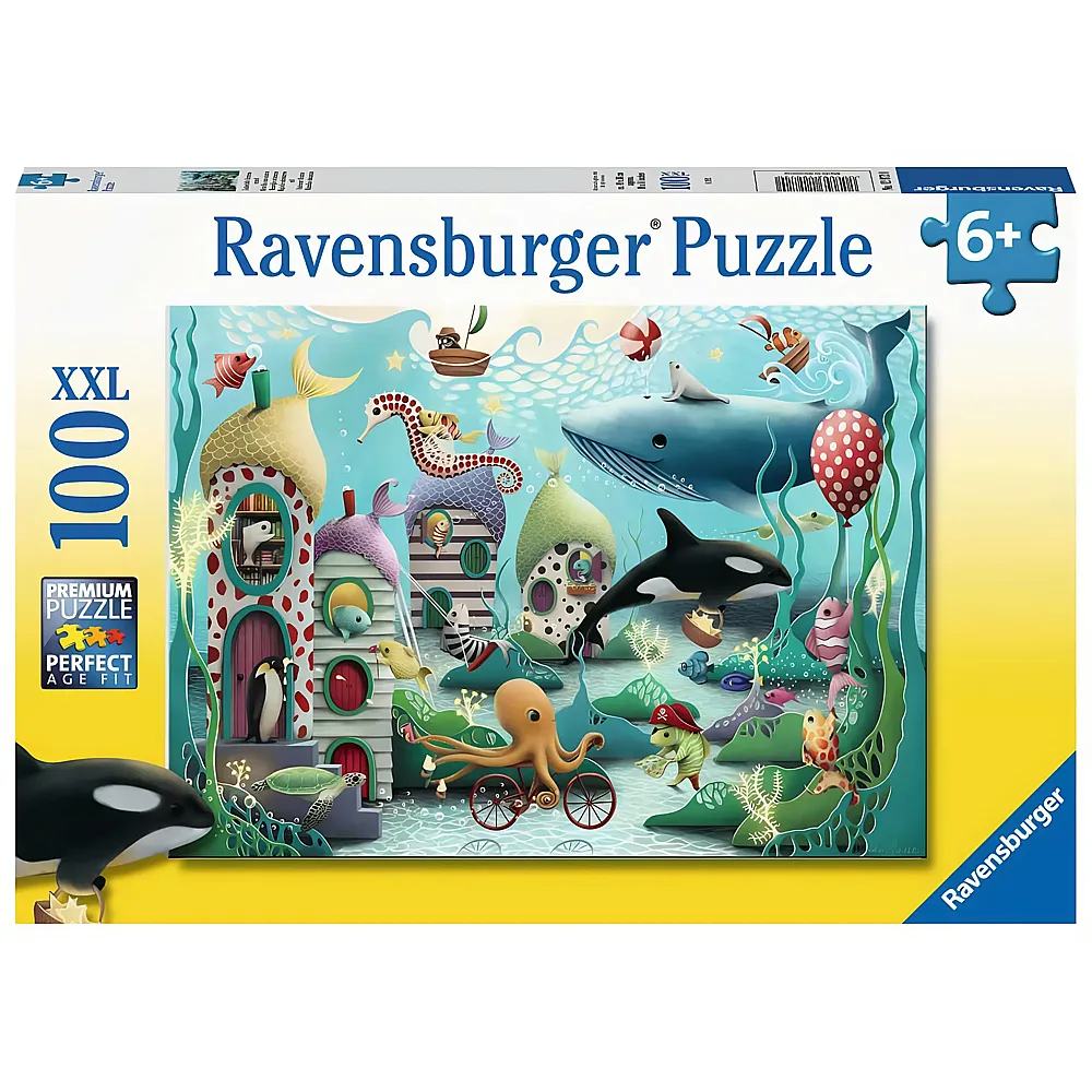 Ravensburger Puzzle Unterwasser Wunder - 100 Teile