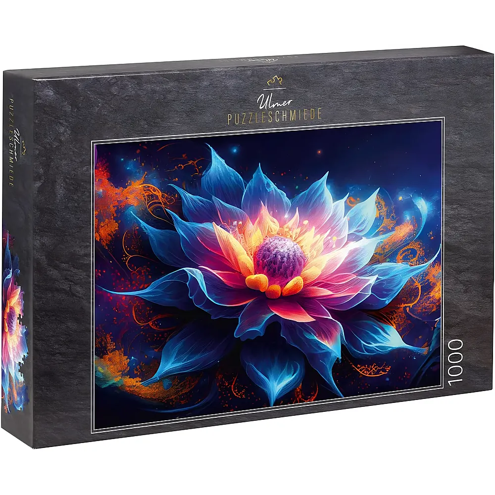 Ulmer Puzzleschmiede Lotus Nova - die Fantastische Lotusbl�te im Universum - 1000 Teile