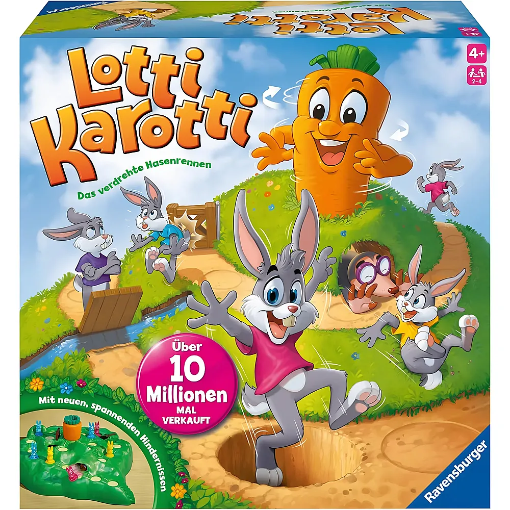 meinspielzeug - Ravensburger Spiele Lotti Karotti | Kinderspiele
