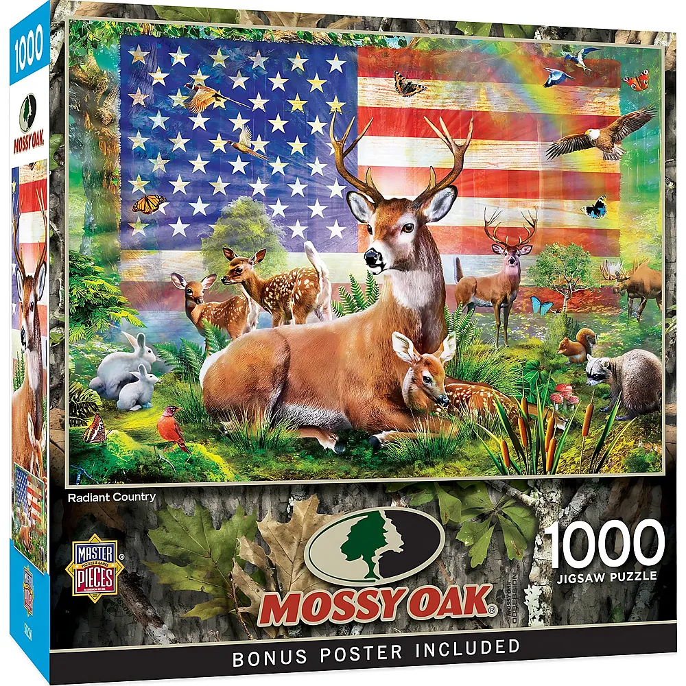 Master Pieces Puzzle Radiant Country 1000Teile