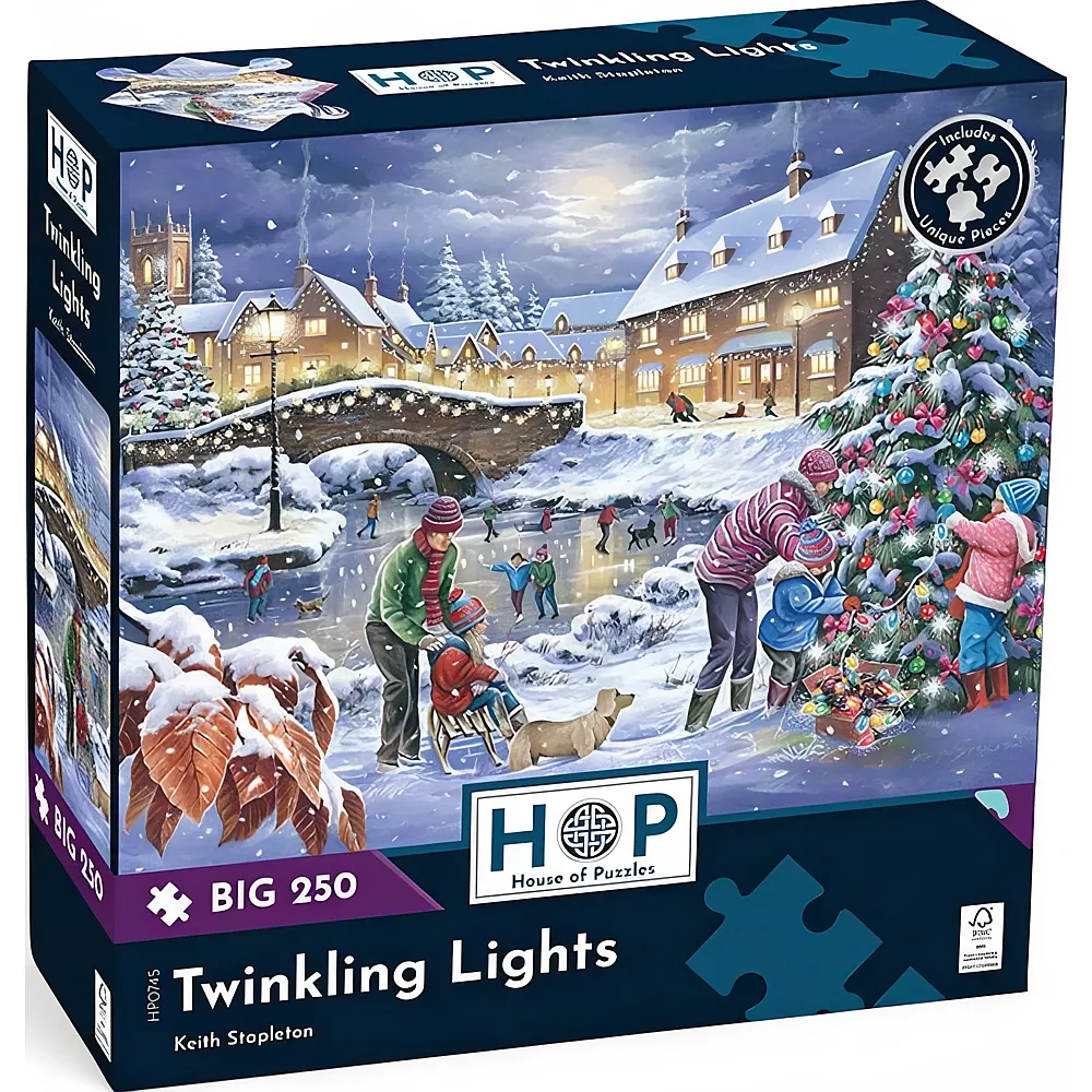 HOP - House of Puzzles Twinkling Lights 250Teile