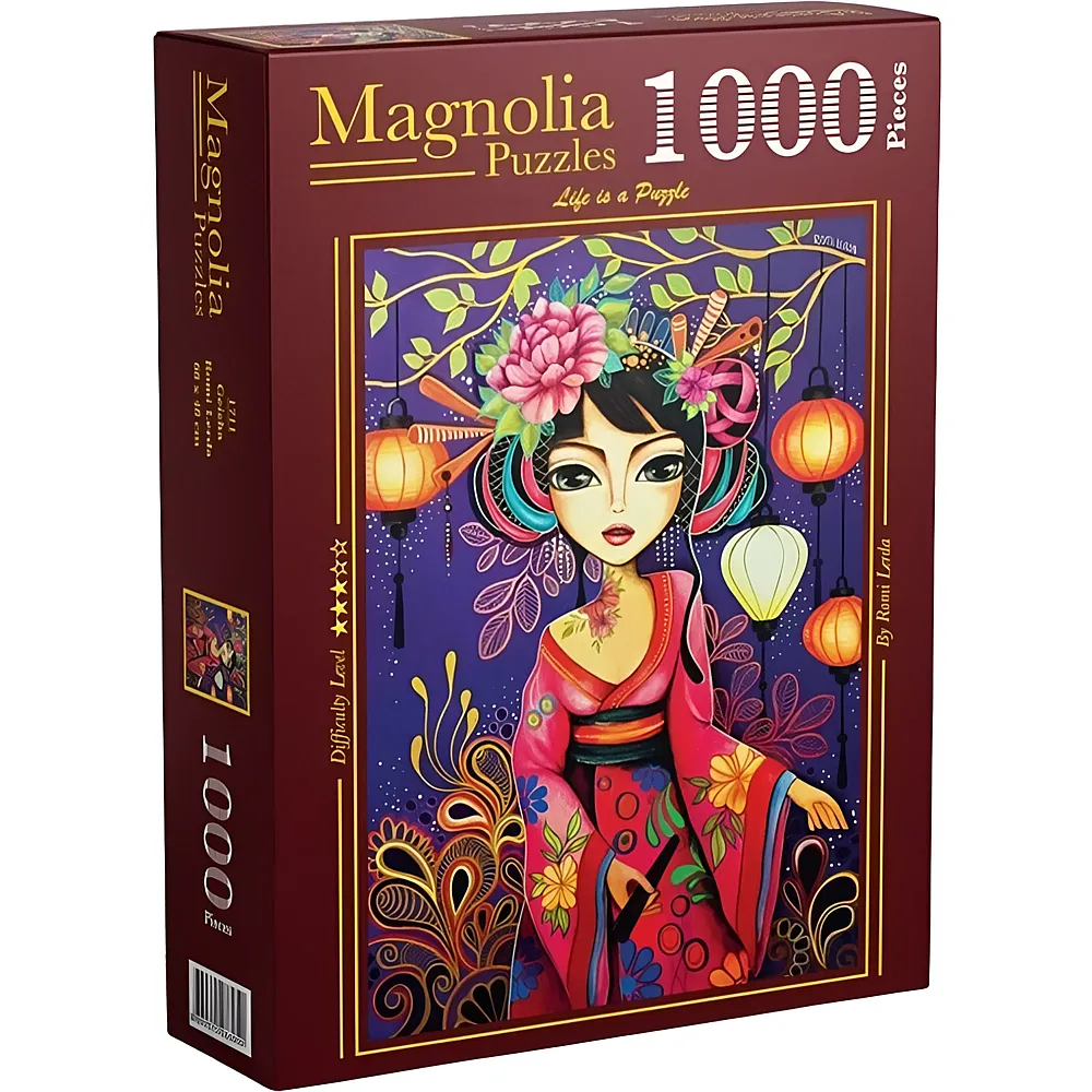 Magnolia Puzzle Romi Lerda Geisha - 1000 Teile
