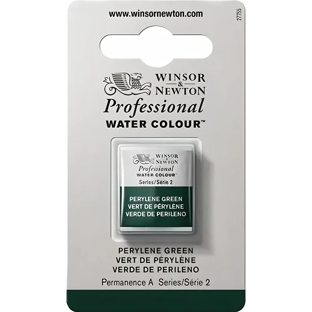 meinspielzeug - Winsor & Newton W&n Prof. Water Colour 1/2 Npfchen Perylengrn