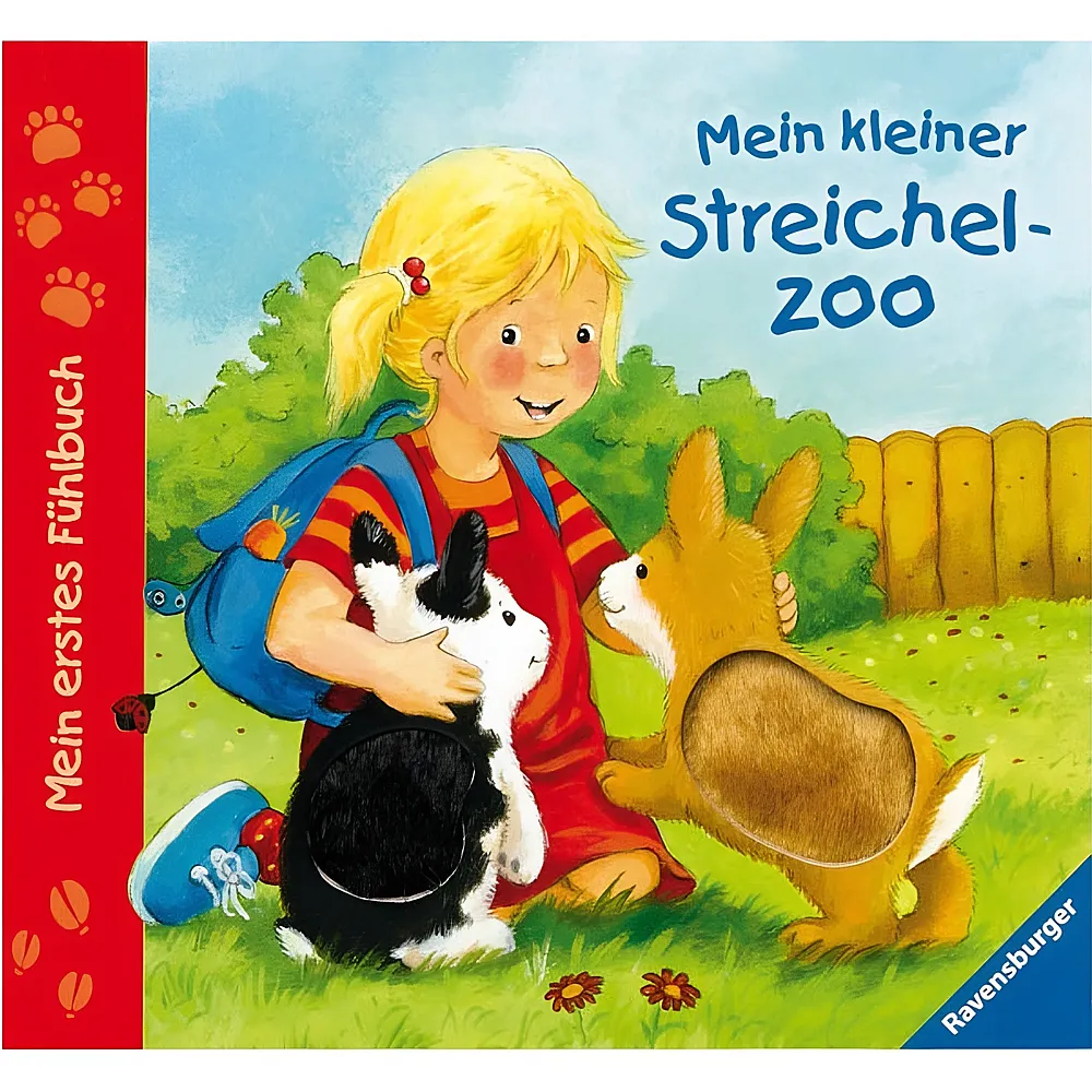Ravensburger Mein erstes Fhlbuch: Mein kleiner Streichelzoo | Papp-Bilderbcher