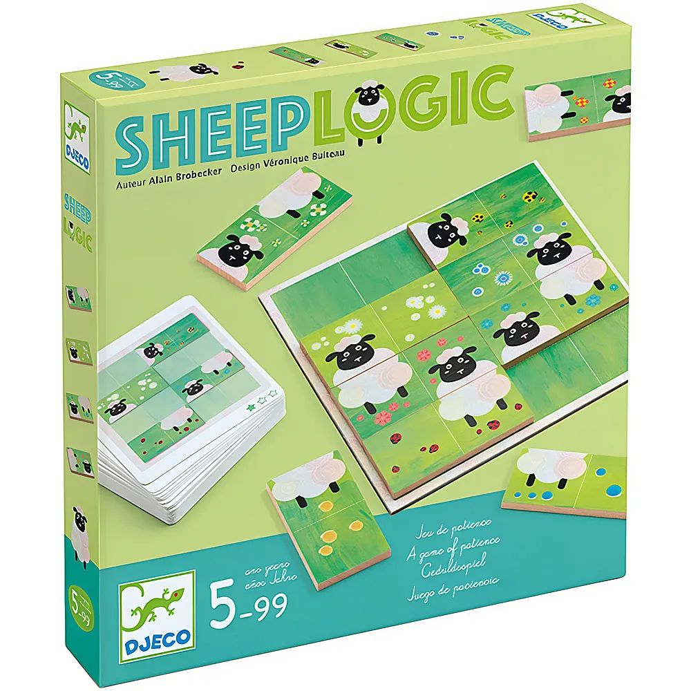 Djeco Spiele Sheep Logic mult