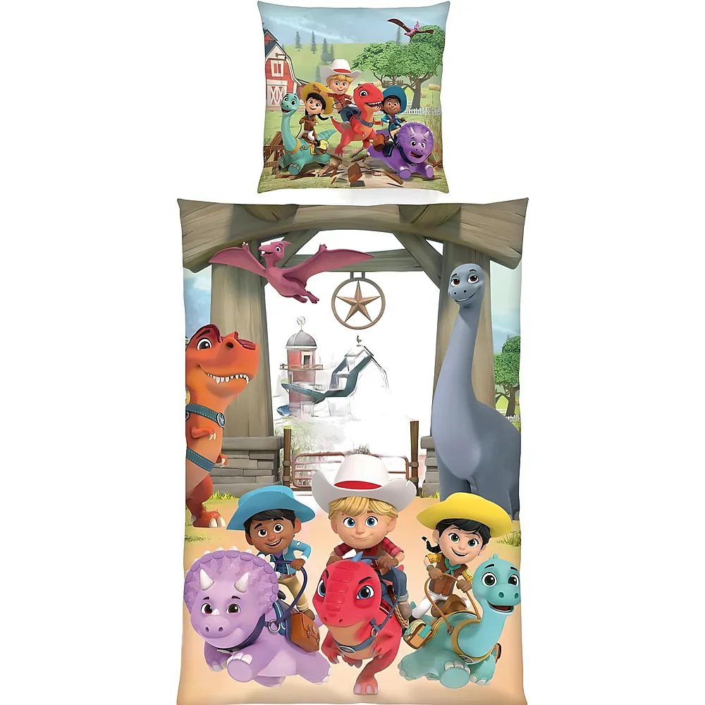 Herding Bettw�sche-Set Dino Ranch - 135 x 200 cm