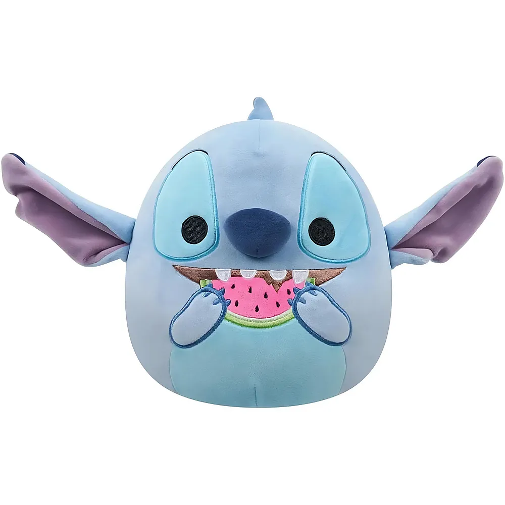meinspielzeug - Squishmallows Pl�sch Stitch isst eine Wassermelone 20cm Lilo & Stitch | Lizenzfiguren Pl�sch