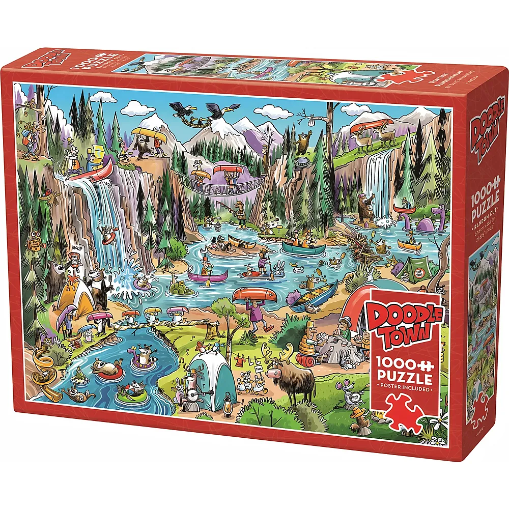 Cobble Hill Puzzle Verr�ckter Wasserfall 1000Teile