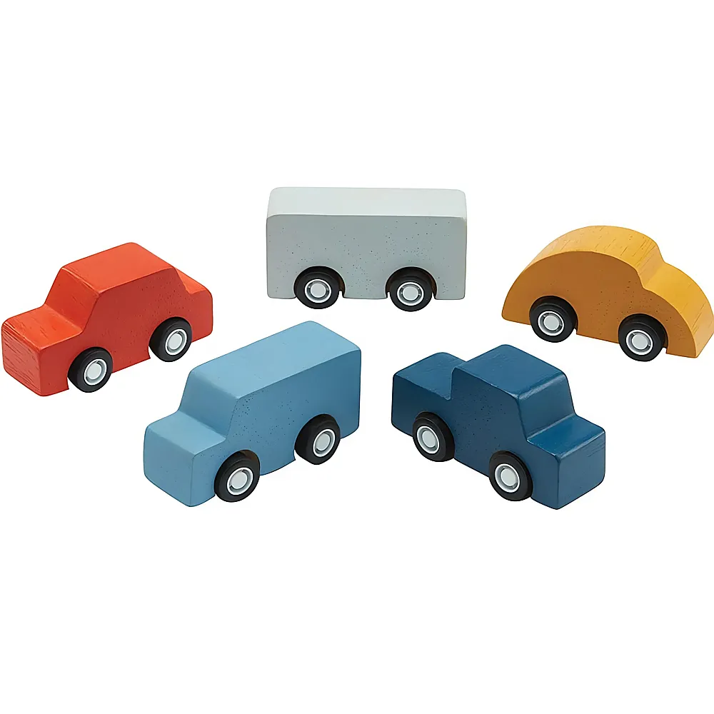PlanToys PlanWorld Mini Auto Set | Spielzeugauto
