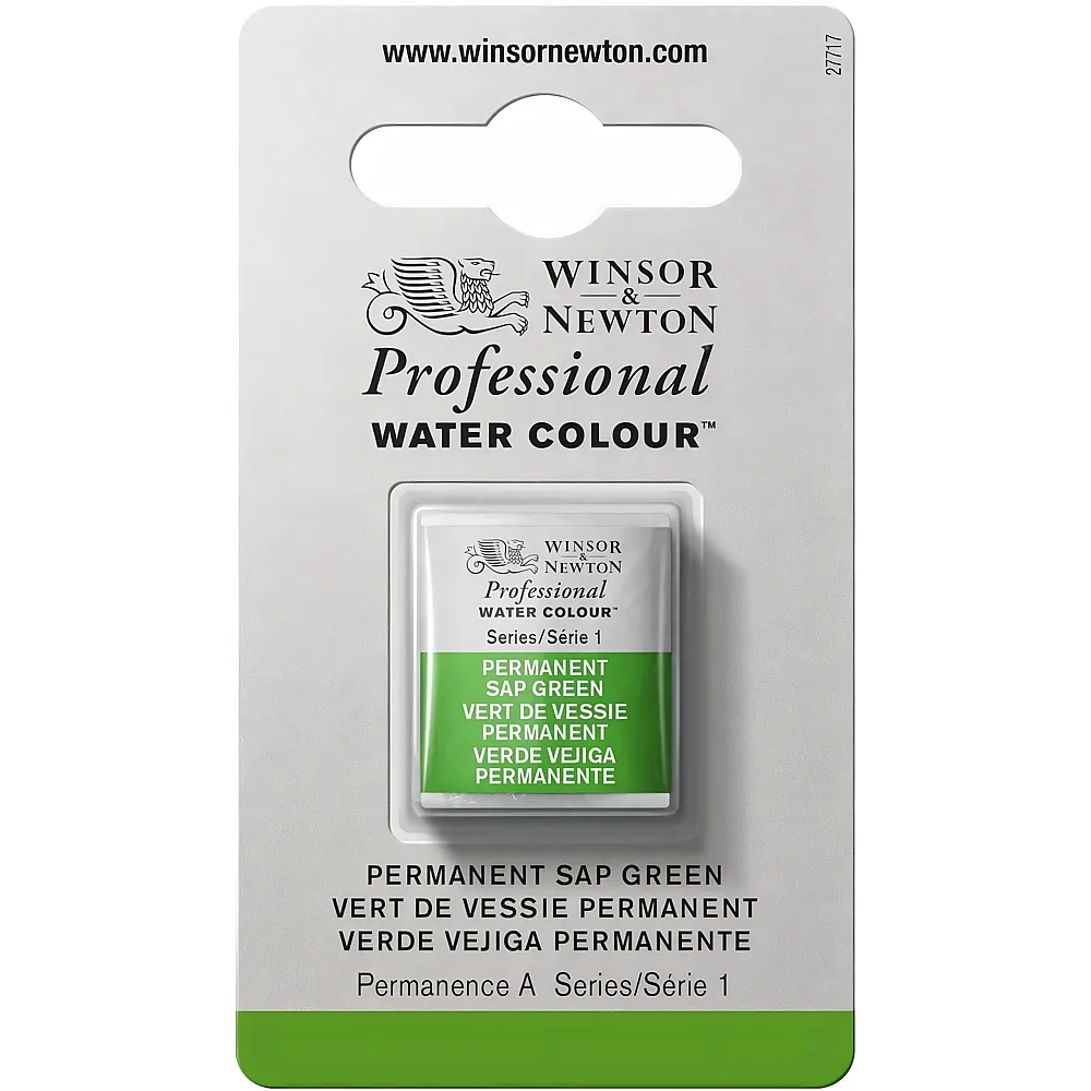 Winsor & Newton Professional Water Colour Aquarellfarbe - 1/2 Napf